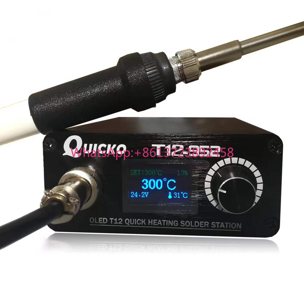 Soldering Station T12 Oled - Hızlı Isınan T12-952 Lehimleme İstasyonu, Elektronik